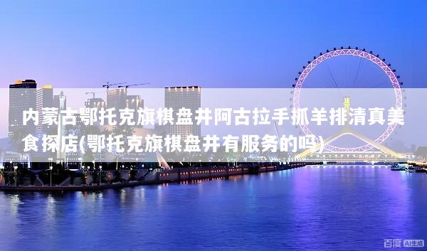 内蒙古鄂托克旗棋盘井阿古拉手抓羊排清真美食探店(鄂托克旗棋盘井有服务的吗)