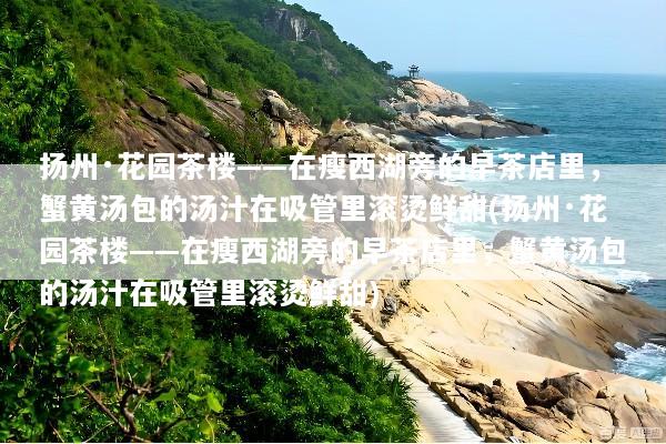 扬州·花园茶楼——在瘦西湖旁的早茶店里，蟹黄汤包的汤汁在吸管里滚烫鲜甜(扬州·花园茶楼——在瘦西湖旁的早茶店里，蟹黄汤包的汤汁在吸管里滚烫鲜甜)