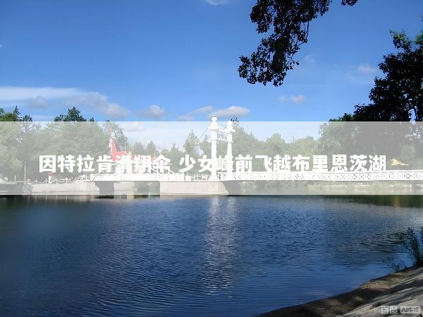 因特拉肯滑翔伞 少女峰前飞越布里恩茨湖
