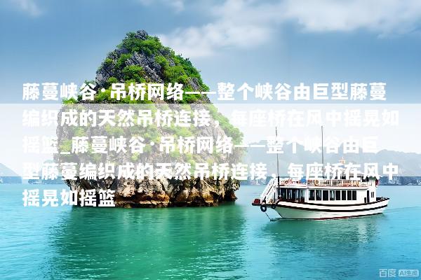 藤蔓峡谷·吊桥网络——整个峡谷由巨型藤蔓编织成的天然吊桥连接，每座桥在风中摇晃如摇篮_藤蔓峡谷·吊桥网络——整个峡谷由巨型藤蔓编织成的天然吊桥连接，每座桥在风中摇晃如摇篮